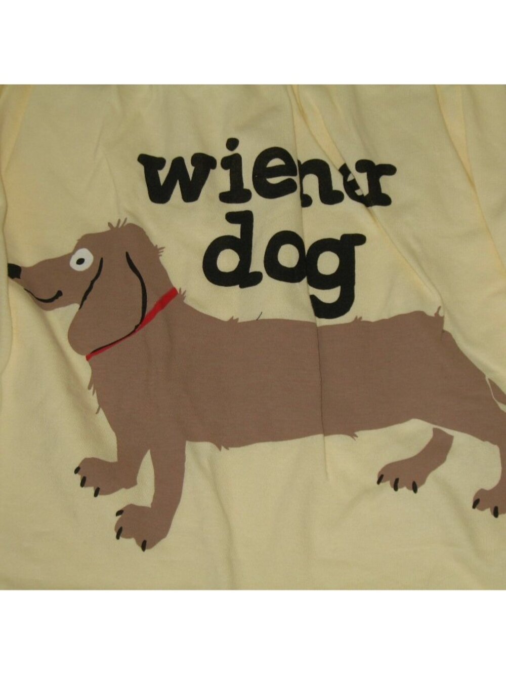 Hatley Wiener Dog Dachshund Boxer Shorts Men’s XL Yellow Cotton NWT Novelty
